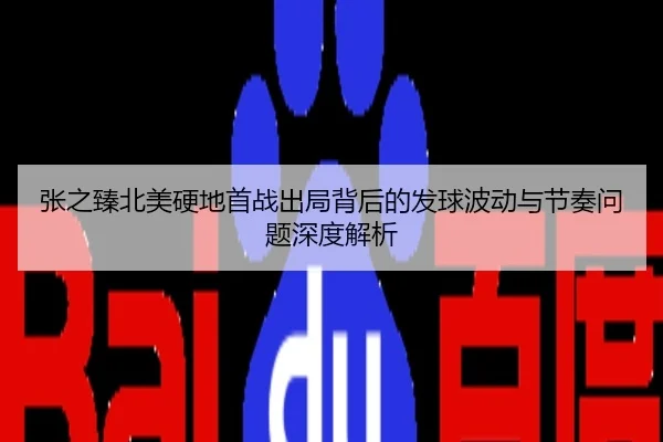 张之臻北美硬地首战出局背后的发球波动与节奏问题深度解析